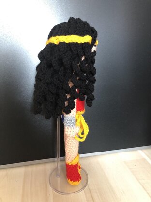 Amazon Princess amigurumi doll