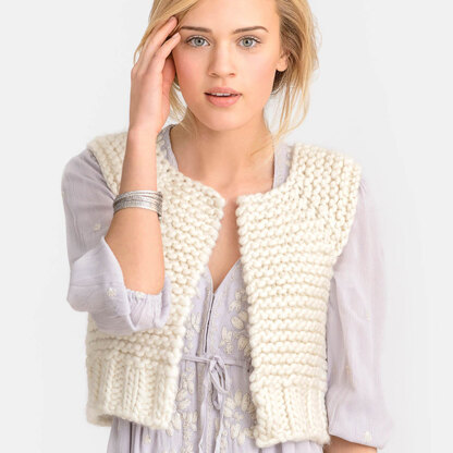 Blue Sky Fibers Lanesboro Vest PDF