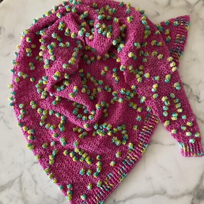 Playful Popcorn Scarf