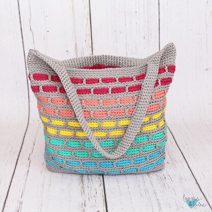 Mosaic Bricks Tote