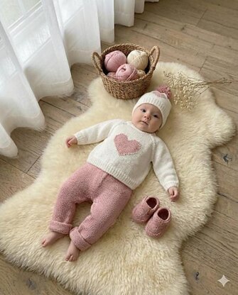 "Camellia" Jeans set