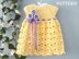 Dress Baby Girl Newborn Outfit Crochet PATTERN