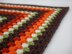 Pumpkin Spice Infinity Granny Rectangle Blanket