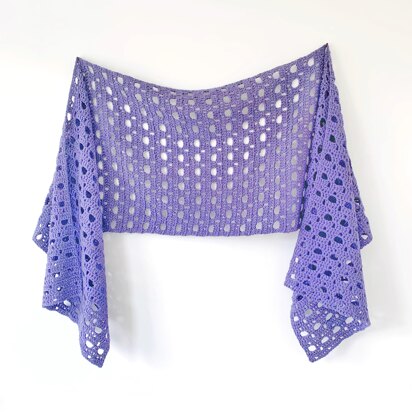 Akos Sideways Shawl