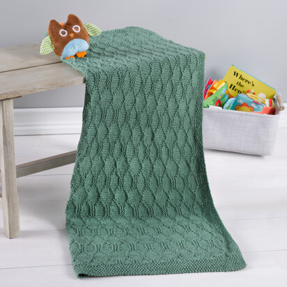 1208 Dorado - Blanket Knitting Pattern for Babies and Home in Valley Yarns Montague