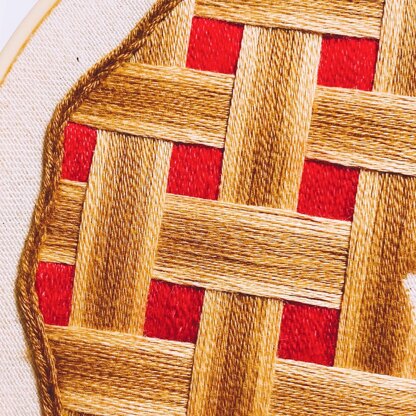 Easy as Pie - Thanksgiving Pie Embroidery Pattern