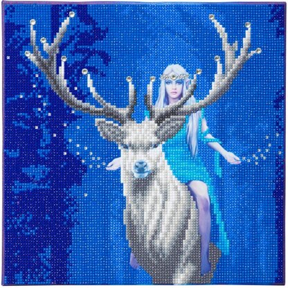 Crystal Art Fantasy Forest, 30x30cm Diamond Painting Kit