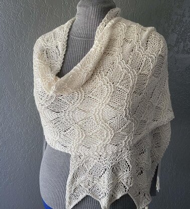 Linked in Lace Wrap