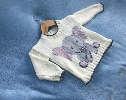 P49 Albie the Elephant Jumper/Sweater