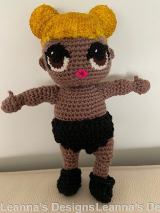 Crochet - L.O.L inspired doll
