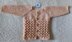 Crochet Textured Baby Cardigan