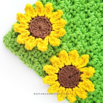 Small Sunflower Applique