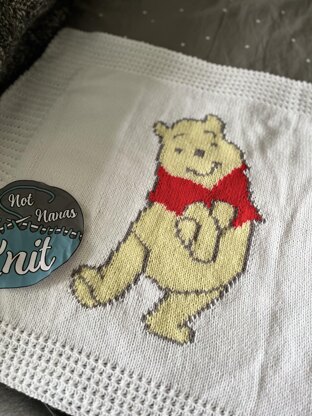 Winnie the Pooh baby blanket