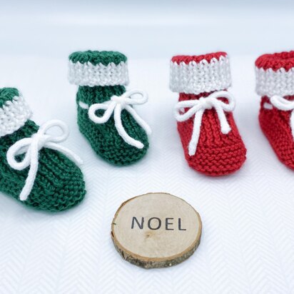 Noel Baby Booties