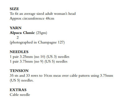Jasper Hat in Rowan Alpaca Classic - RTP007-00005-ENP - PDF