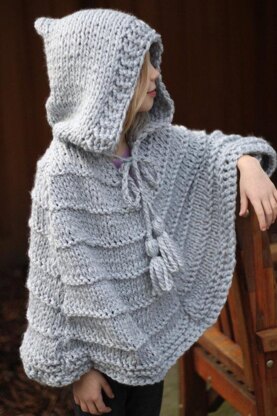 Knitted Ella Poncho