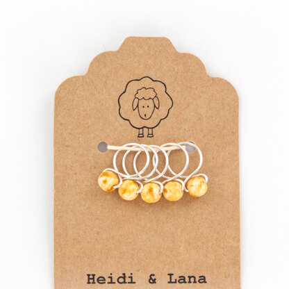 Heidi & Lana Small Stitch Markers at WEBS | Yarn.com