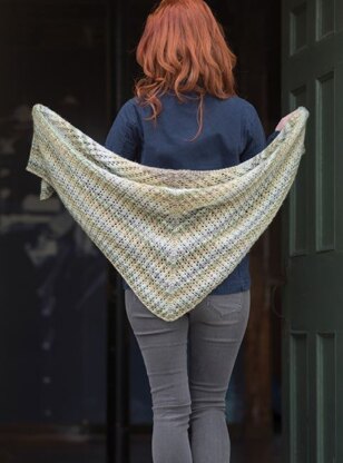 Miss Honey Shawl in Berroco Pixel - 397-6 PDF