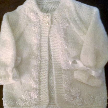 Baby Princess Cardi  0 to 6mths