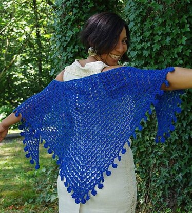 Forget-Me-Knot Shawl