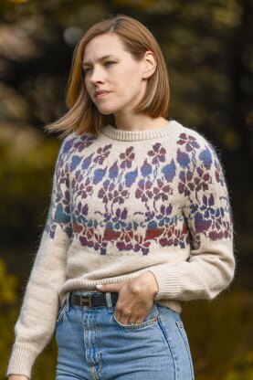 Sweet Violet Sweater