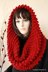 Chunky Crochet Boucle Cowl Scarf