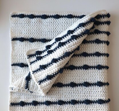 Raindrops Baby Blanket