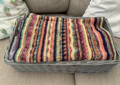 Summer sampler blanket