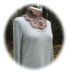 Queen Anne's Lace Scarf and Neck Warmer - PA-331