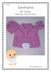 Sarahjane matinee coat, hat and shoes baby knitting pattern 18" chest size