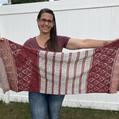 Helen’s Heart Shawl