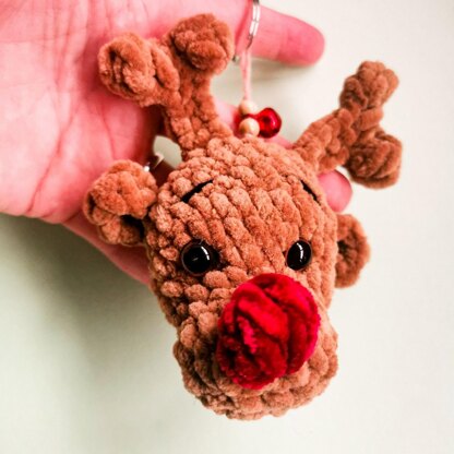 Rudolph Keychain