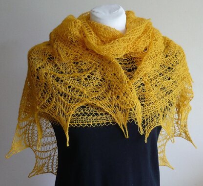 Party Line Lace Shawl