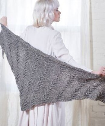 Gardon Shawl in Berroco Brielle - 399-6 - Downloadable PDF