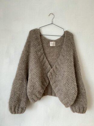 Ruke fluffy cardigan