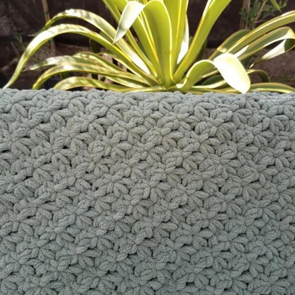 Succulent Flower Blanket