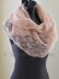 #148 Blushing Lace Shawl Scarf