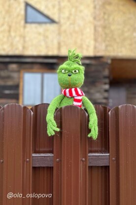 Grinch knitting pattern