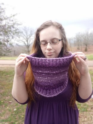 Purple Rainbow Cowl