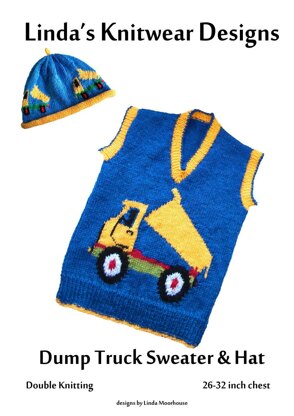 Dump Truck Sweater & Hat