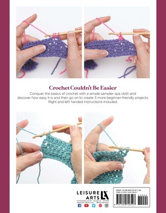 Leisure Arts Learn To Crochet Now eBook