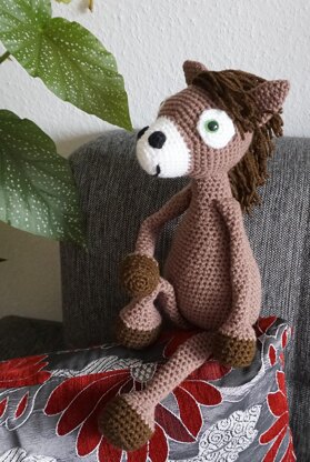 Crochet Pattern Long Legged Horse Galoppi!