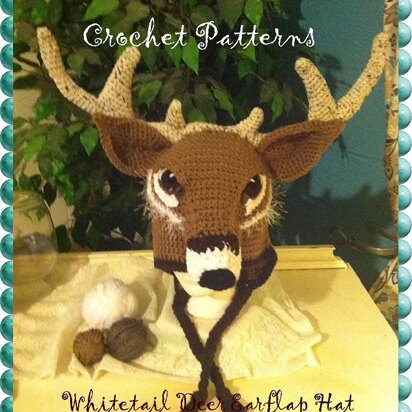 Whitetail Deer Earflap Hat
