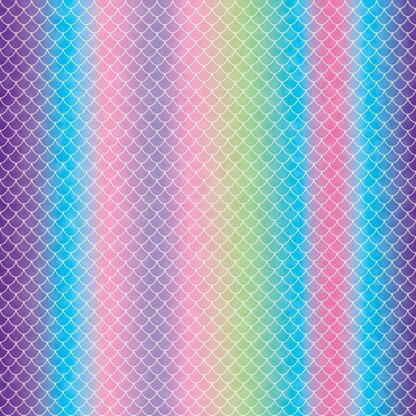 Cricut Infusible Ink Transfer Sheet 12"X12" 4/Pkg - Mermaid Rainbow