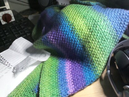 Rectangular Blanket (not the poppy one!) #CrochetEveryDayNovember