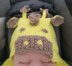 Giles Giraffe Hooded Baby Car Seat Blanket