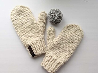 Latte Style Hat and Mittens