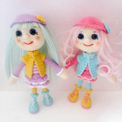 Candy Girl Amigurumi Doll