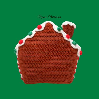 Gingerbread House Cushion