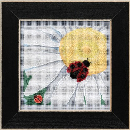 Mill Hill Ladybug on Daisy (2021) Cross Stitch Kit